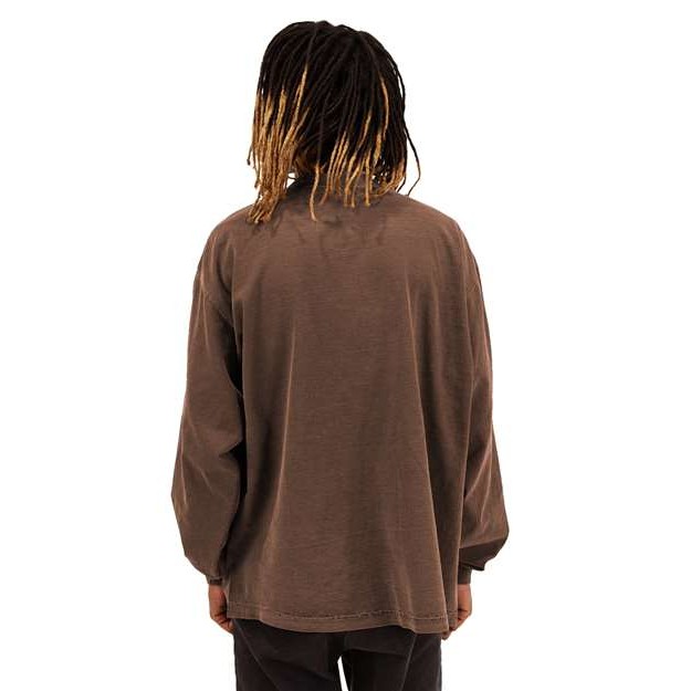 Unisex Max Heavyweight Garment-Dyed Long Sleeve T-Shirt - Thumbnail Image