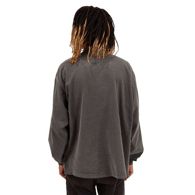 Unisex Max Heavyweight Garment-Dyed Long Sleeve T-Shirt - Thumbnail Image