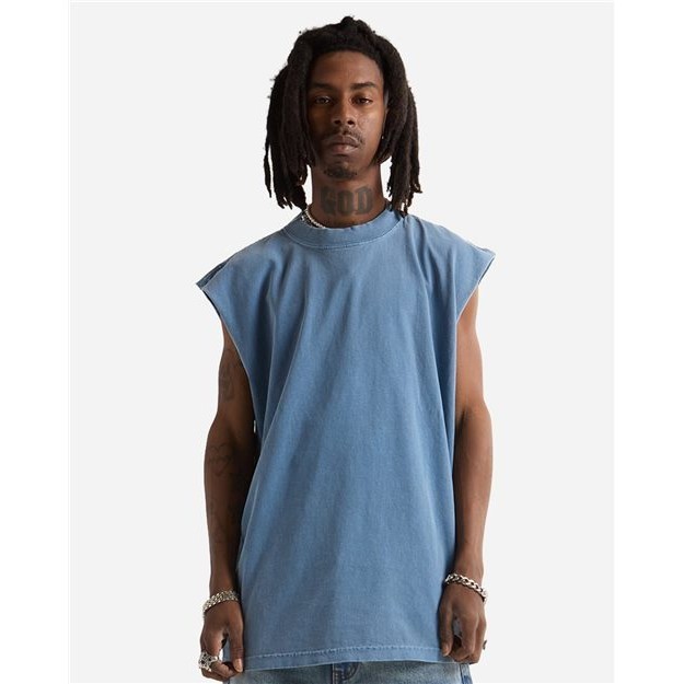 Unisex Garment-Dyed Muscle Tee - Main Image