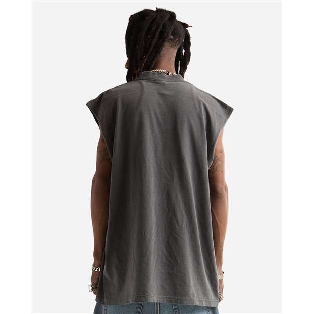 Unisex Garment-Dyed Muscle Tee - Thumbnail Image