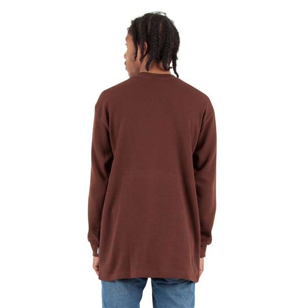 Unisex Heavyweight Thermal Long Sleeve T-Shirt - Thumbnail Image