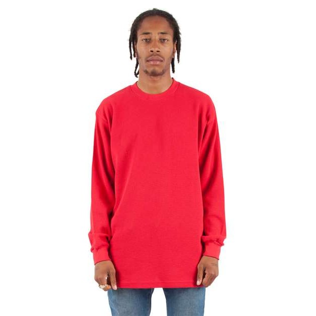 Unisex Heavyweight Thermal Long Sleeve T-Shirt - Thumbnail Image