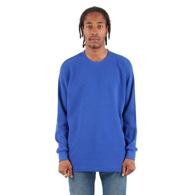 Unisex Heavyweight Thermal Long Sleeve T-Shirt - Thumbnail Image
