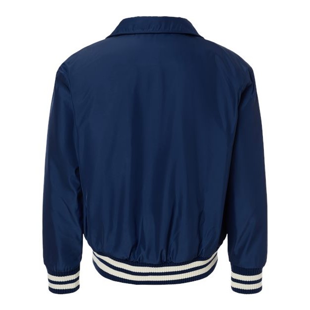 Unisex Collared Varsity Jacket - Thumbnail Image