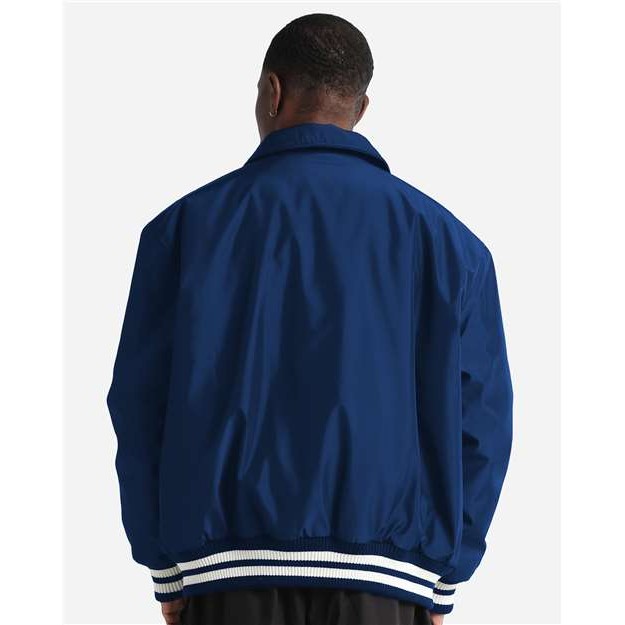 Unisex Collared Varsity Jacket - Thumbnail Image
