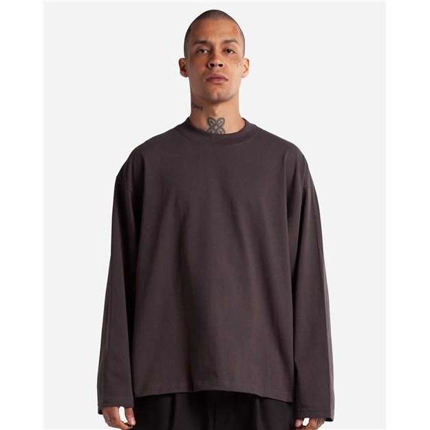 Unisex Max Heavyweight Oversized Long Sleeve T-Shirt - Thumbnail Image