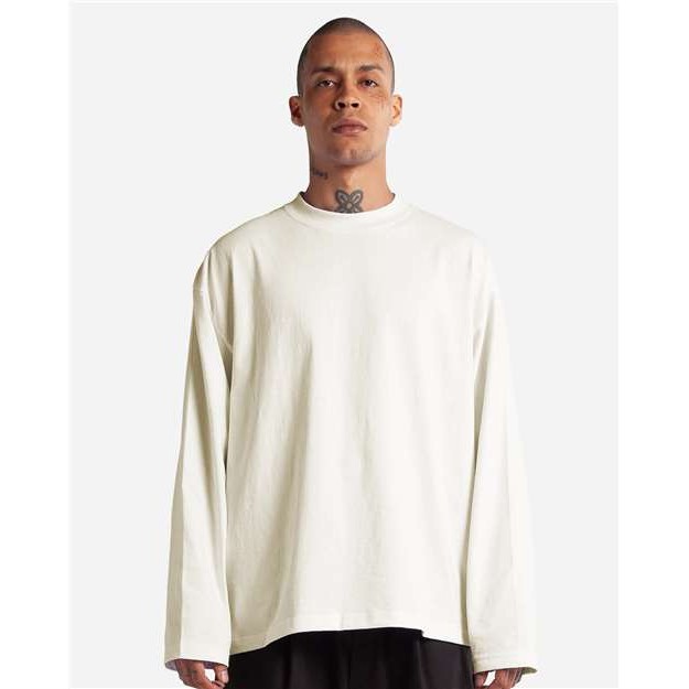 Unisex Max Heavyweight Oversized Long Sleeve T-Shirt - Thumbnail Image