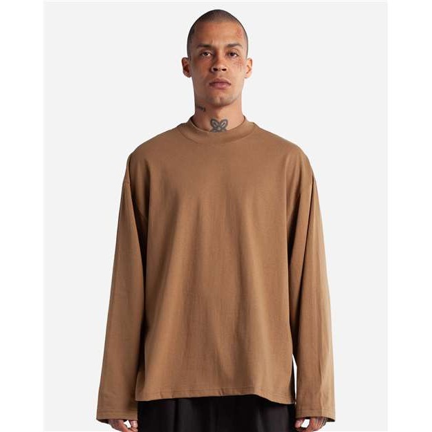 Unisex Max Heavyweight Oversized Long Sleeve T-Shirt - Thumbnail Image