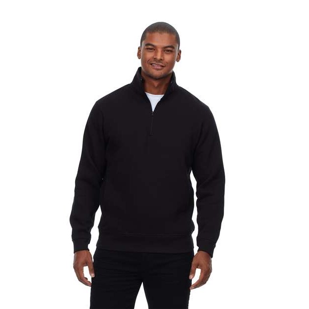 Unisex Ultimate Fleece Quarter-Zip Sweatshirt - Thumbnail Image