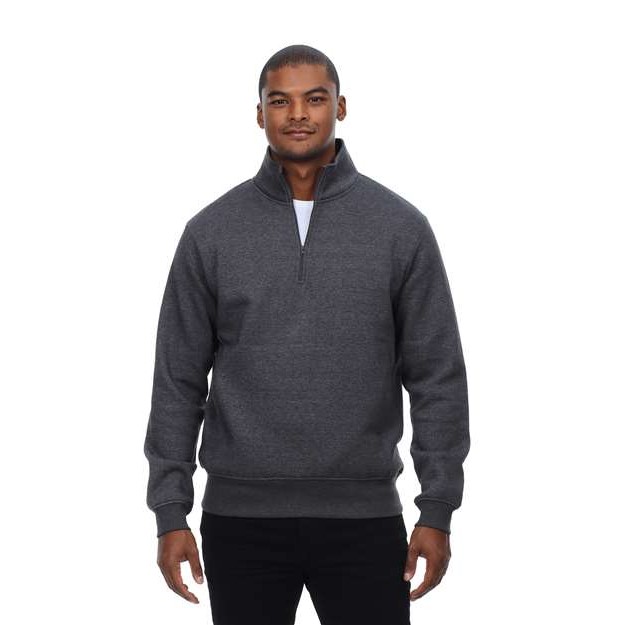 Unisex Ultimate Fleece Quarter-Zip Sweatshirt - Thumbnail Image