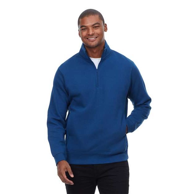 Unisex Ultimate Fleece Quarter-Zip Sweatshirt - Thumbnail Image