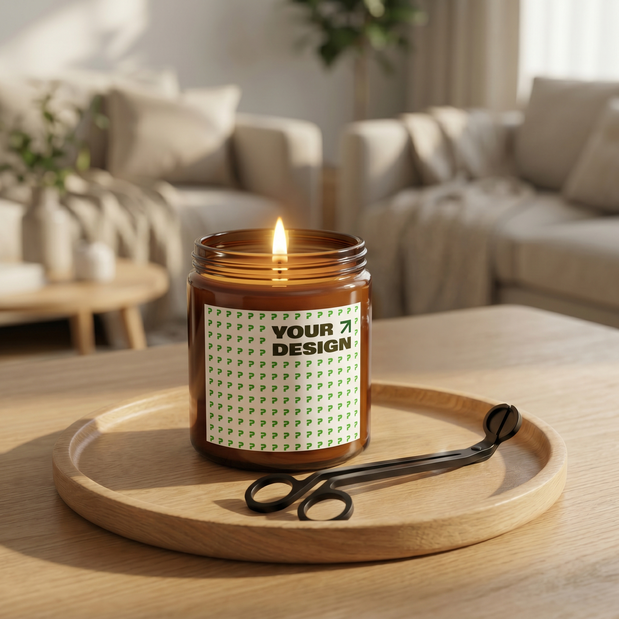 Candle Set with Wick Trimmer - Thumbnail Image
