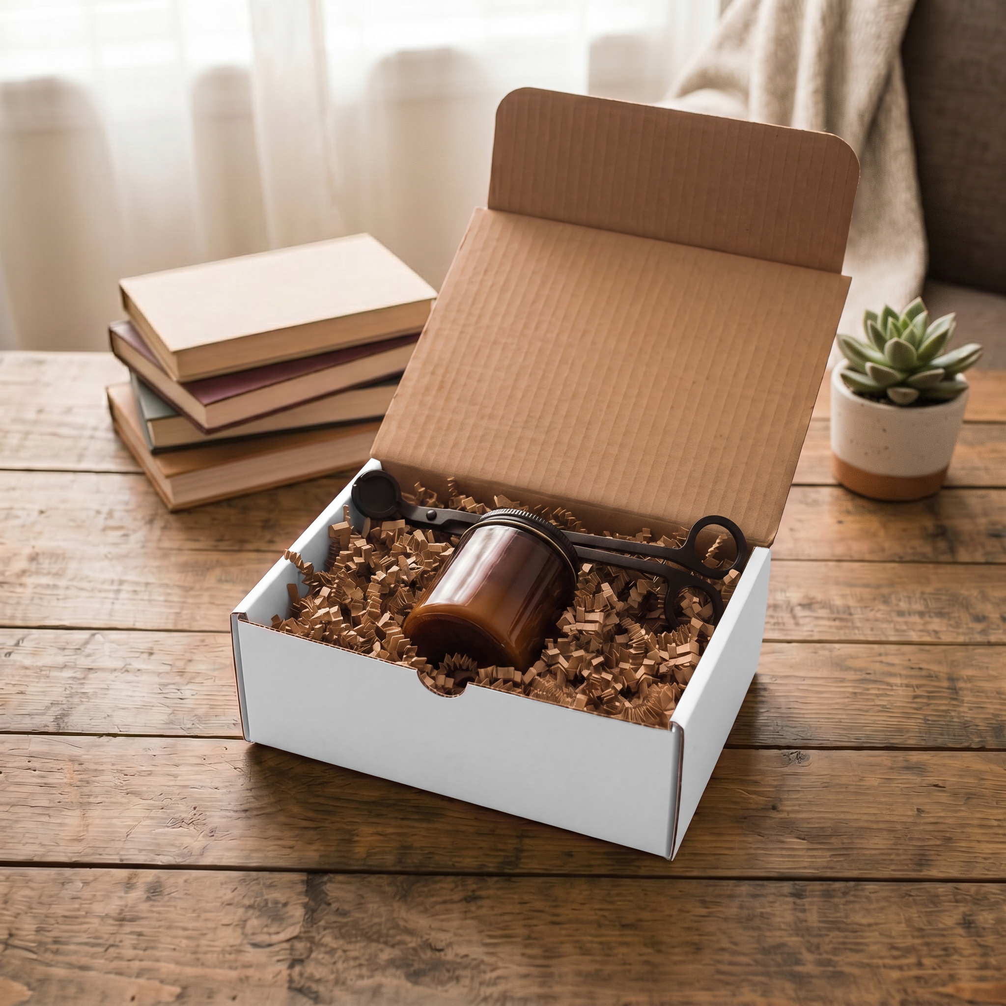 Candle Set with Wick Trimmer - Thumbnail Image