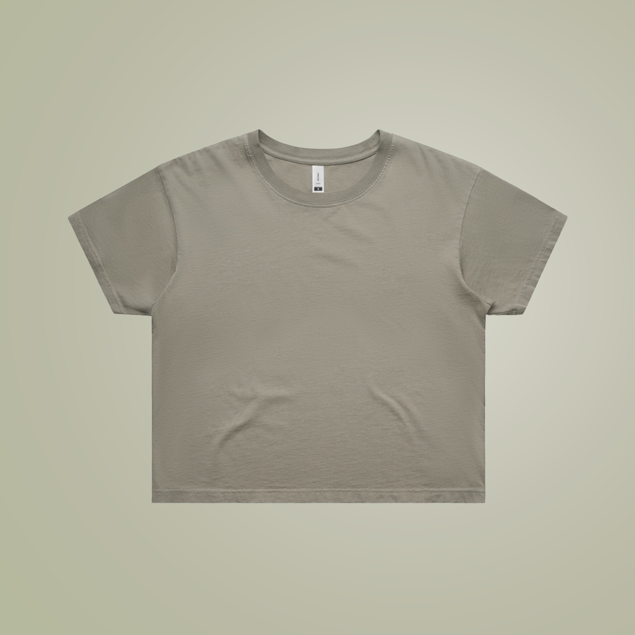 Women's Faded Crop T-Shirt - Thumbnail Image