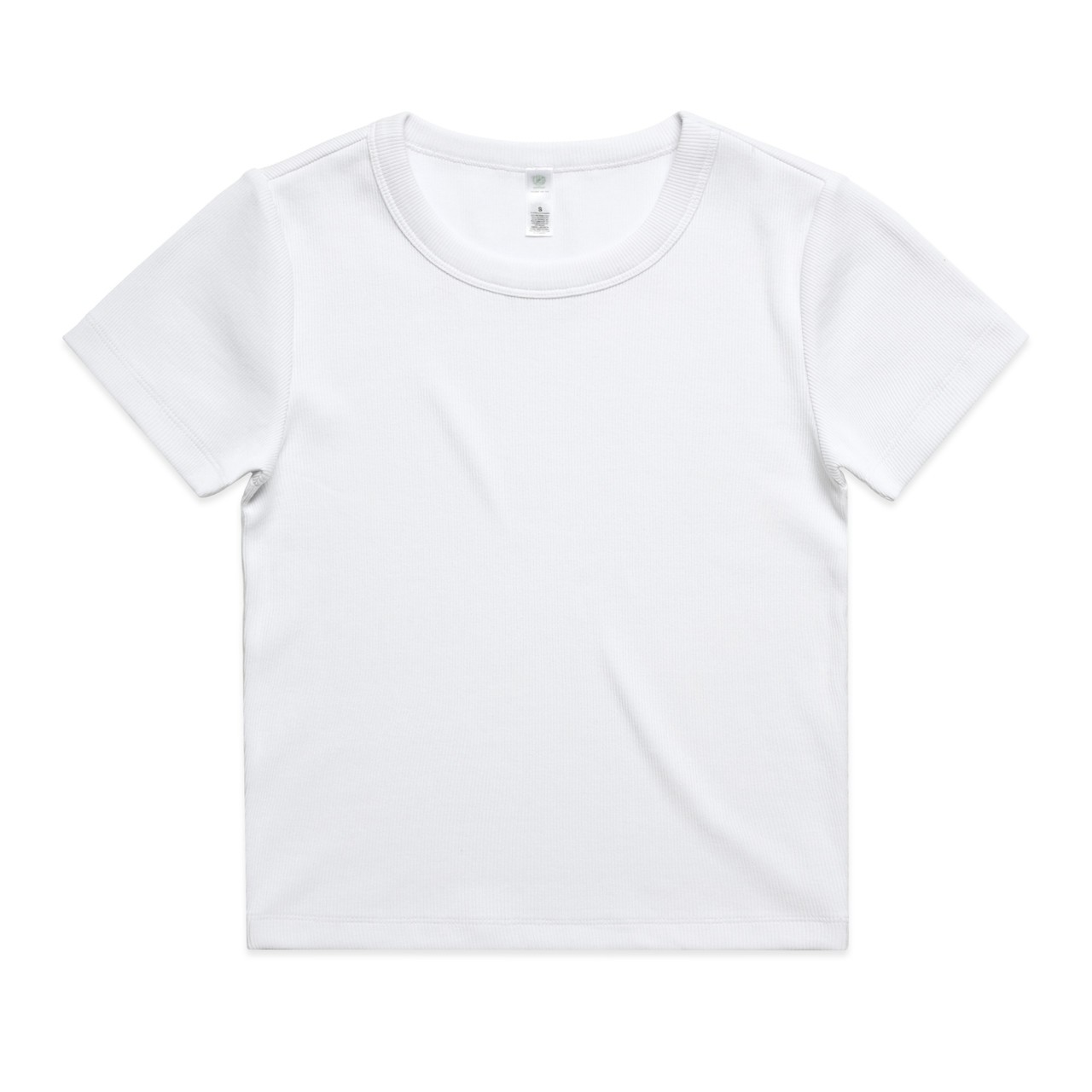 Women's Organic Rib Tee - Main Image