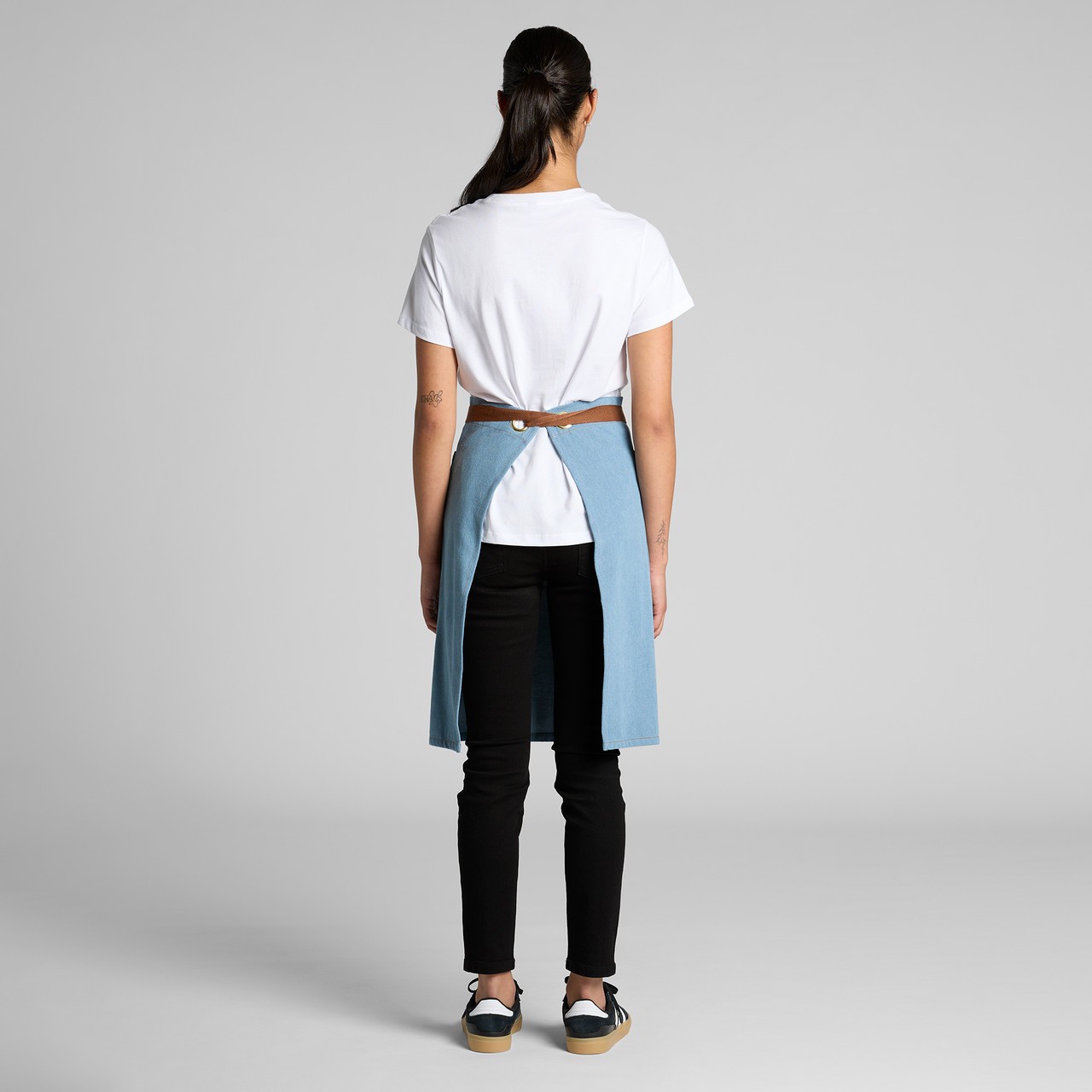 Denim Half Apron - Thumbnail Image
