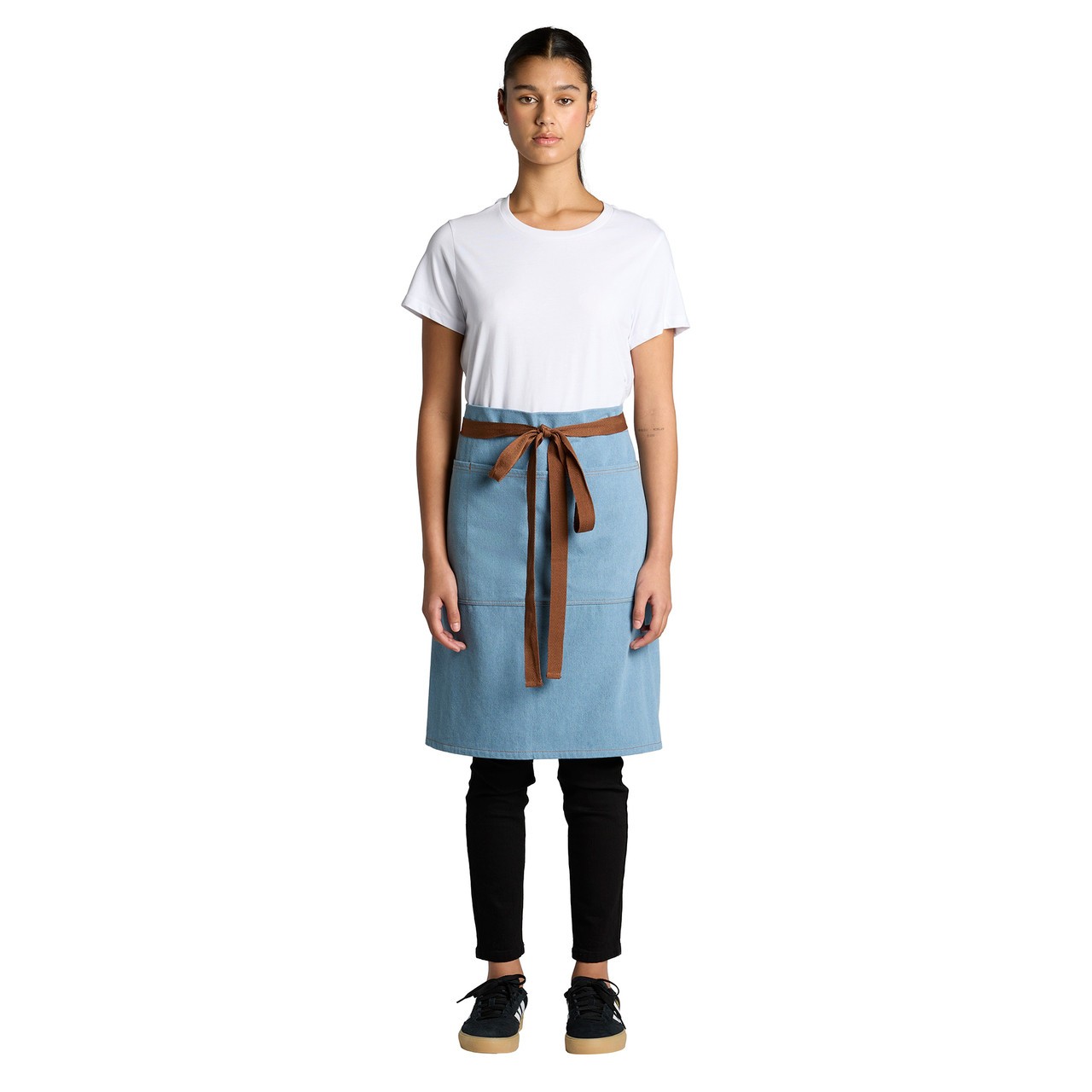 Denim Half Apron - Thumbnail Image