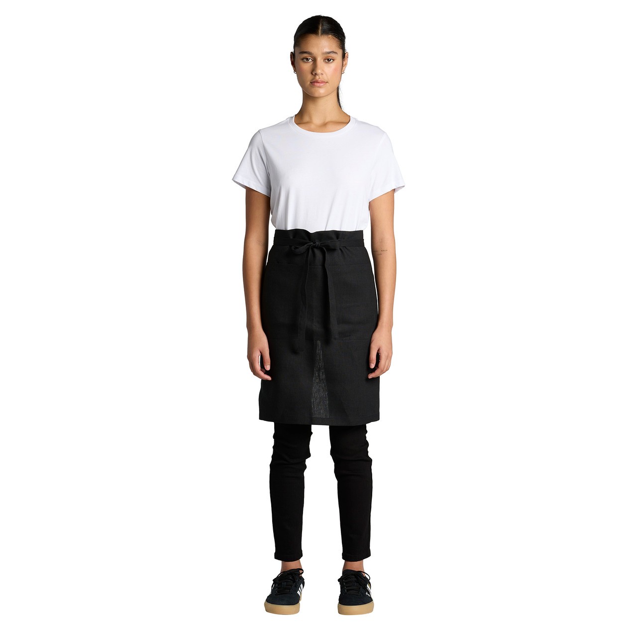 Linen Half Apron - Thumbnail Image