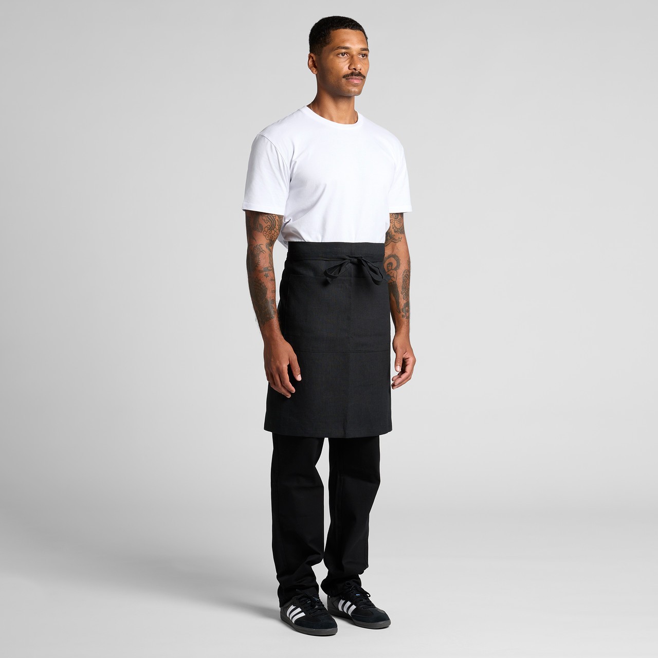 Linen Half Apron - Thumbnail Image