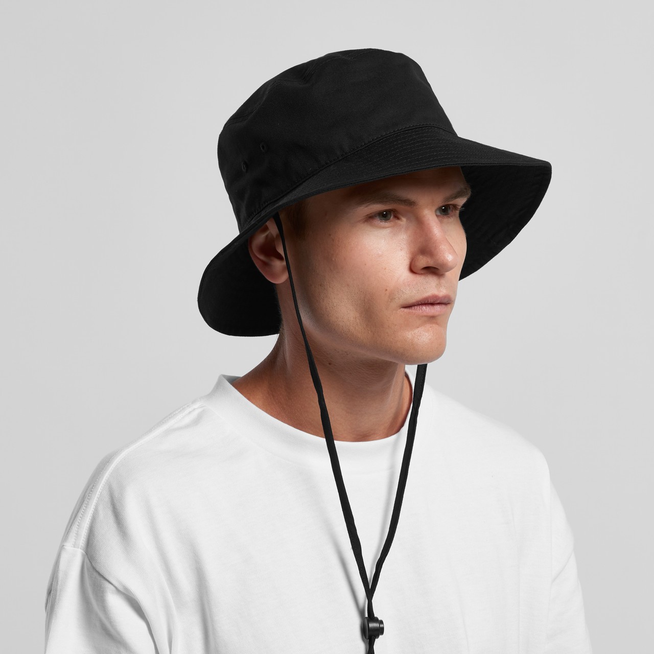 Wide Brim Bucket Hat - Thumbnail Image