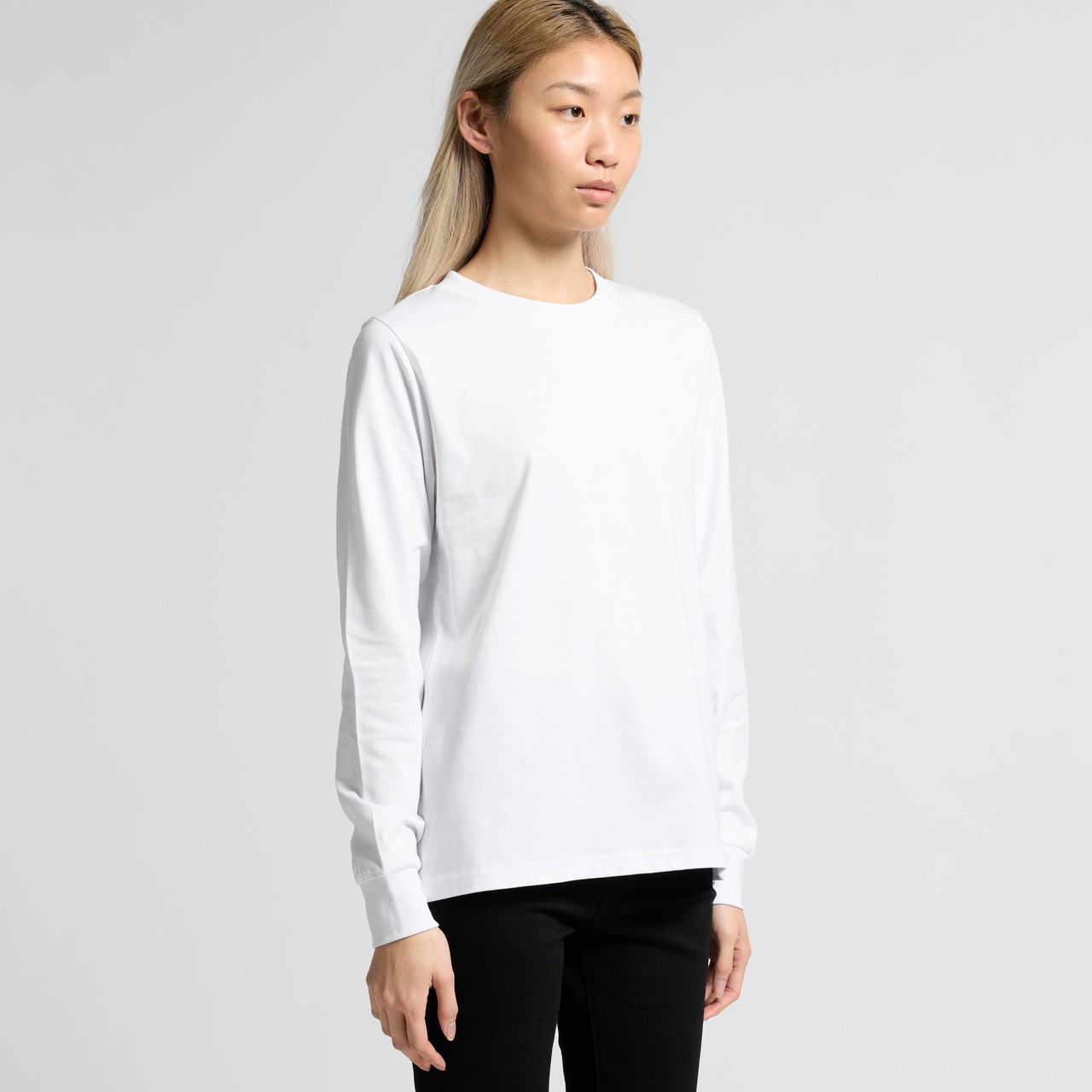 Women's Maple L-S Tee - Thumbnail Image
