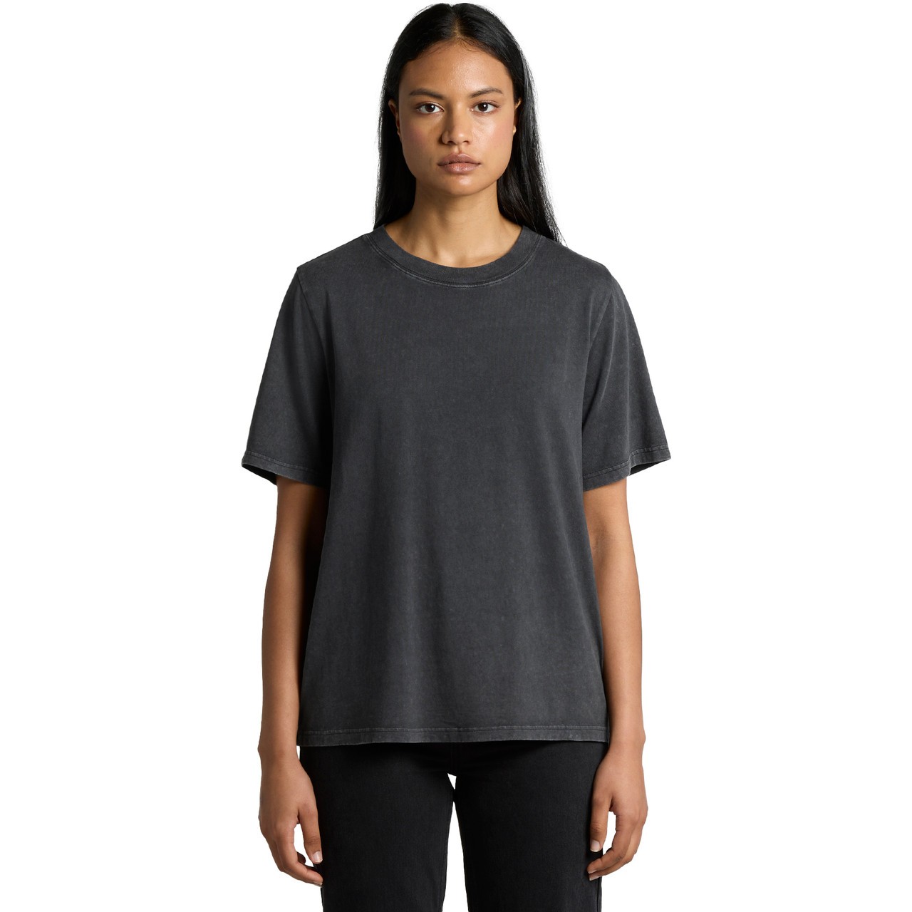 Women's Stone Wash Heavy Tee - Thumbnail Image