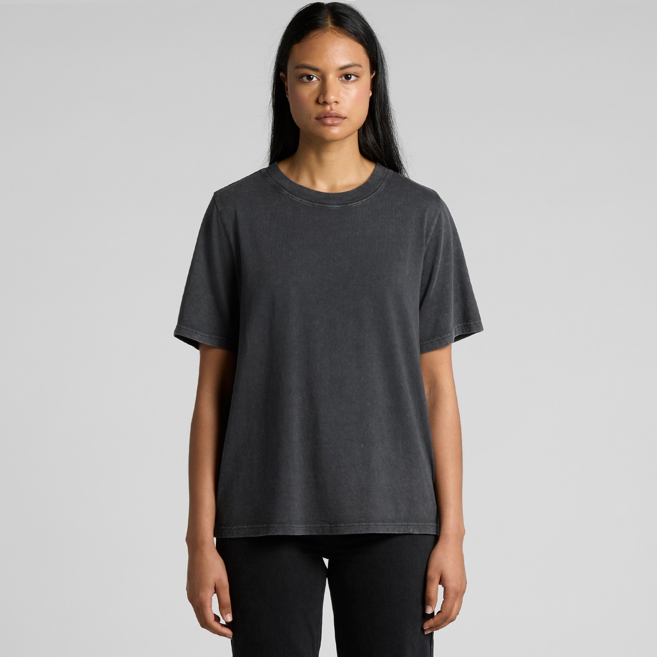 Women's Stone Wash Heavy Tee - Thumbnail Image