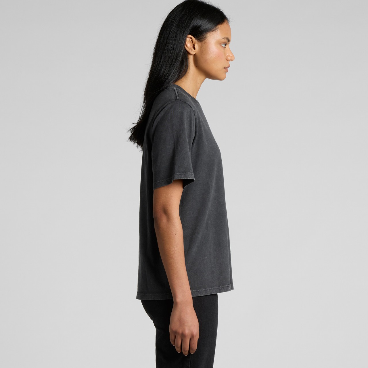 Women's Stone Wash Heavy Tee - Thumbnail Image