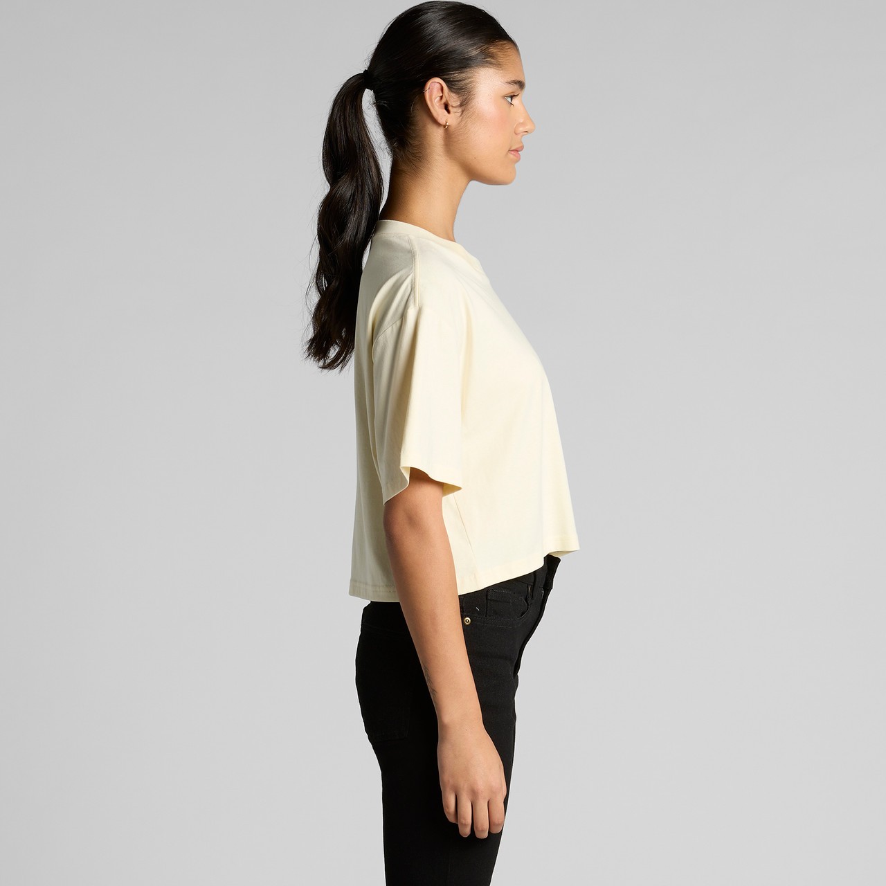 Women's Martina Crop Tee - Thumbnail Image