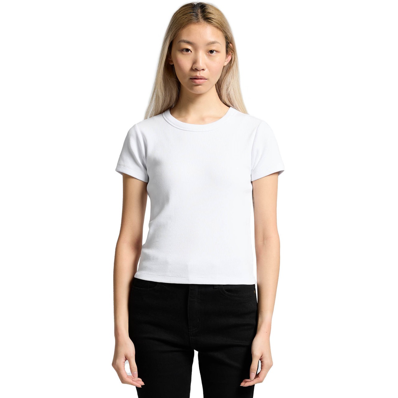 Women's Organic Rib Tee - Thumbnail Image