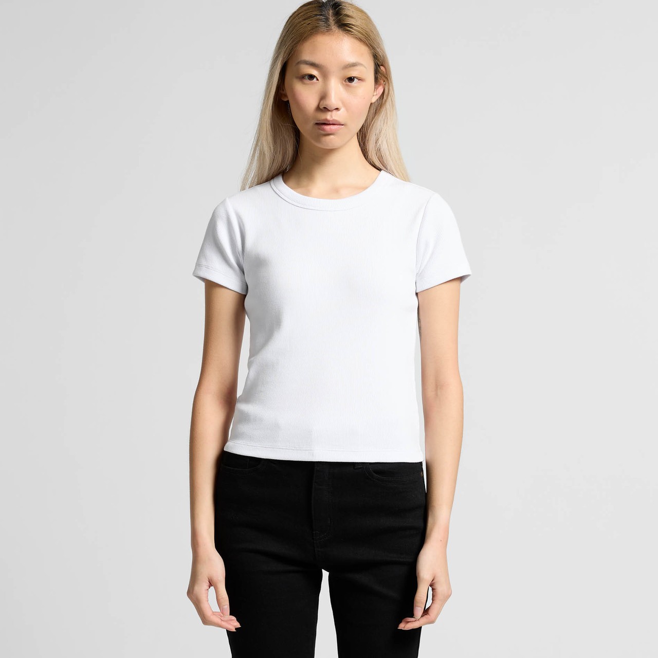 Women's Organic Rib Tee - Thumbnail Image