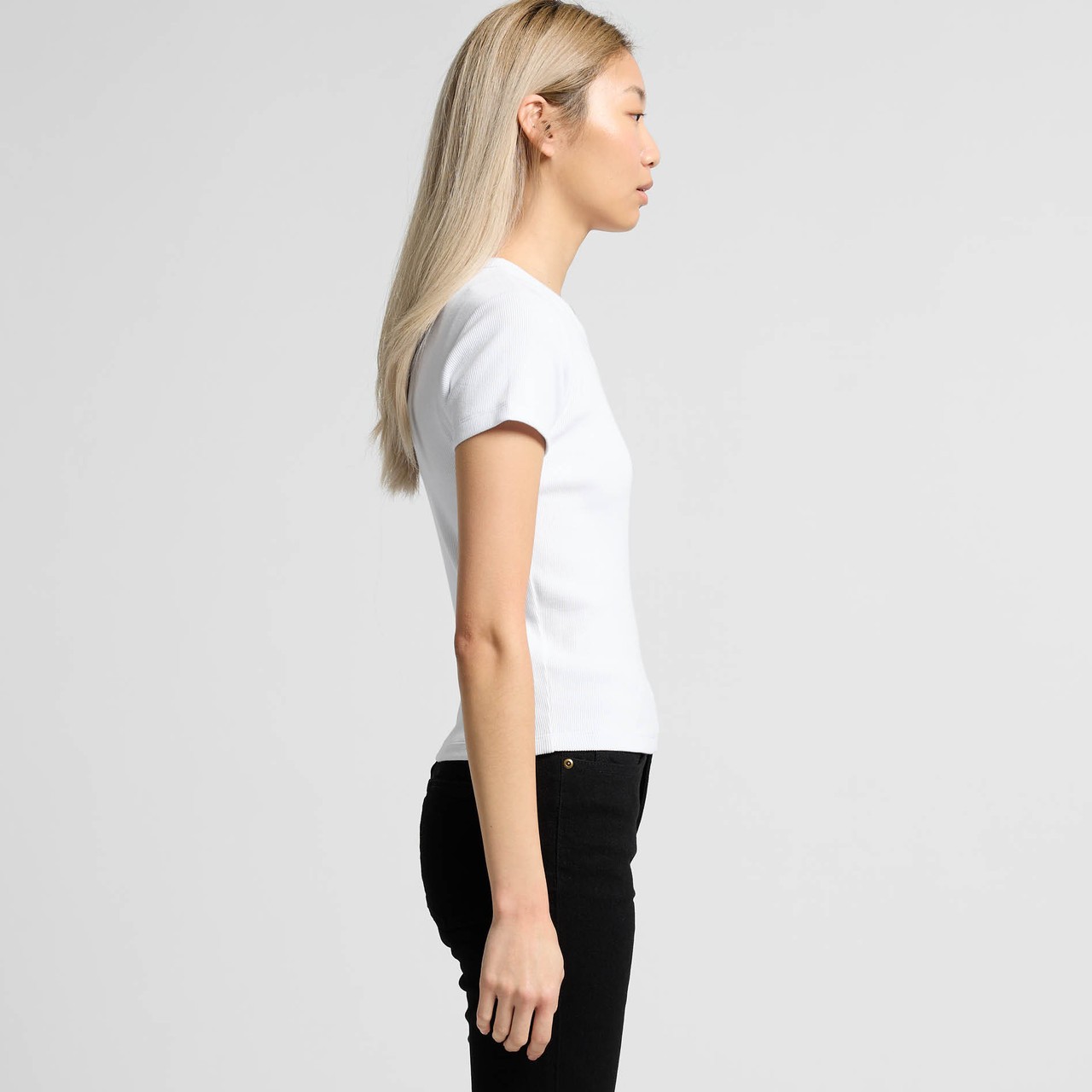 Women's Organic Rib Tee - Thumbnail Image
