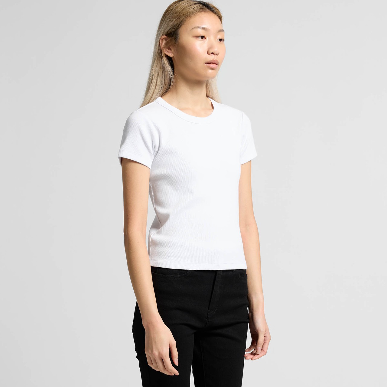 Women's Organic Rib Tee - Thumbnail Image