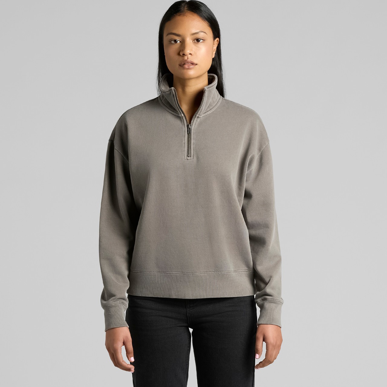 Women's Relax Faded Half Zip - Thumbnail Image