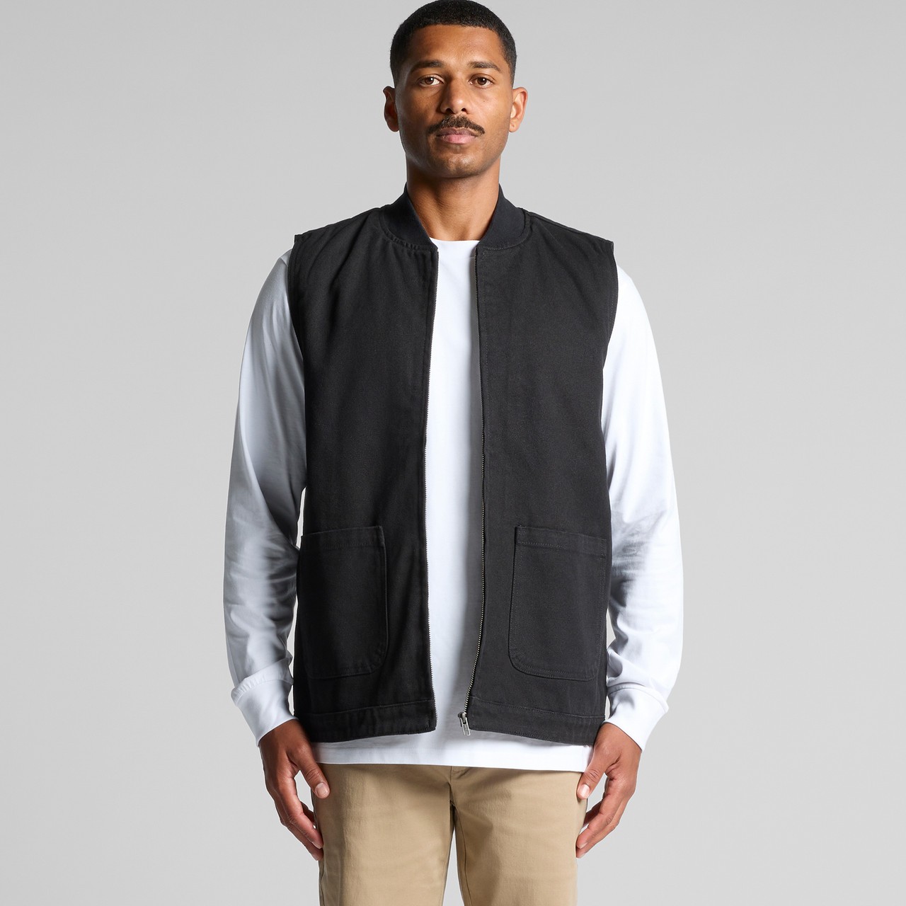 Canvas Heavy Vest - Main Image