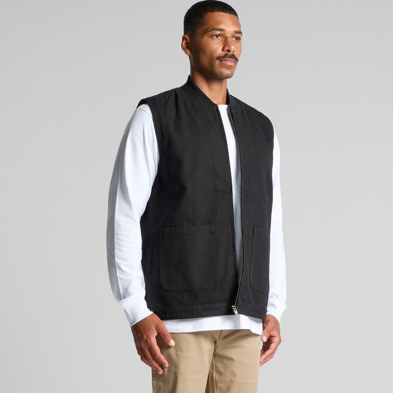 Canvas Heavy Vest - Thumbnail Image
