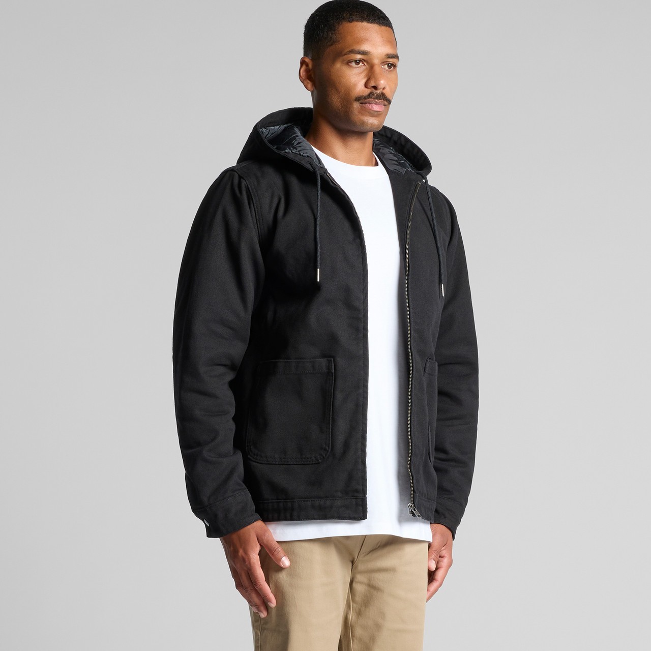 Canvas Hooded Jacket - Thumbnail Image
