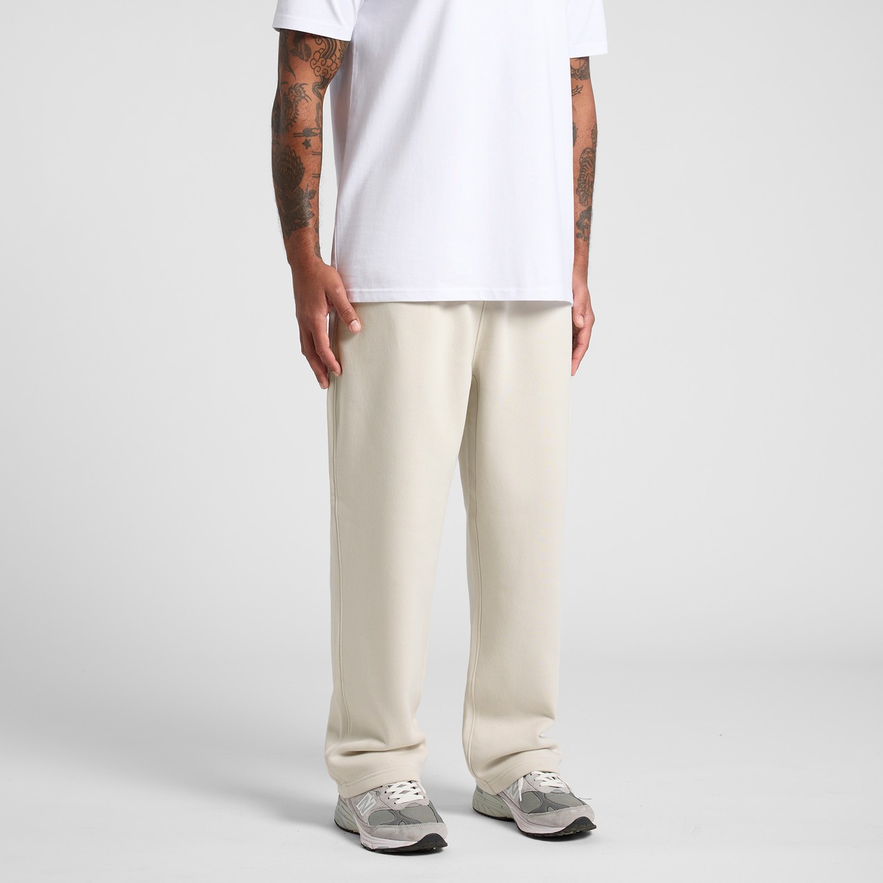 Relax Cuffless Track Pants - Thumbnail Image