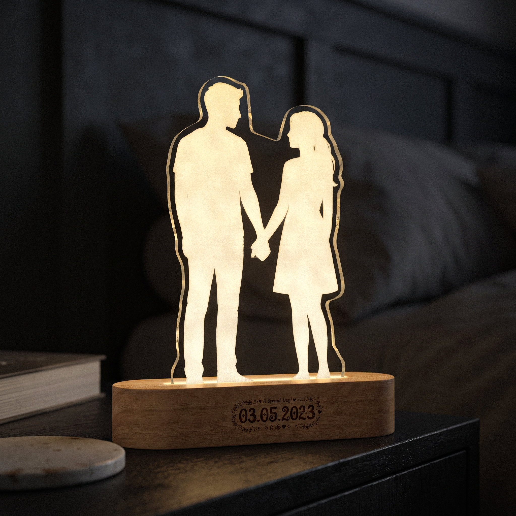 Custom Shape Night Light (Engraving) - Thumbnail Image