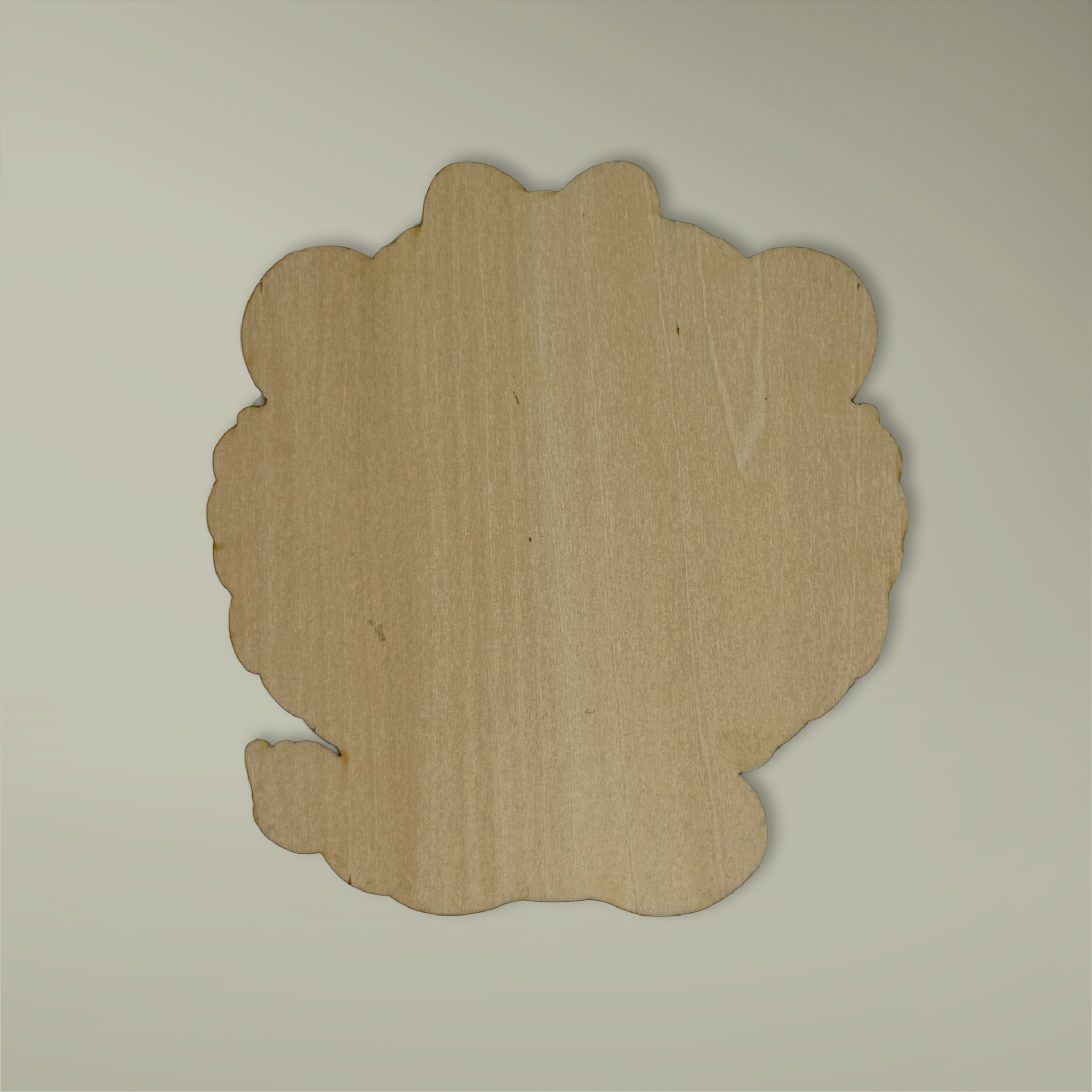 Custom Shape Wooden Ornament - Thumbnail Image
