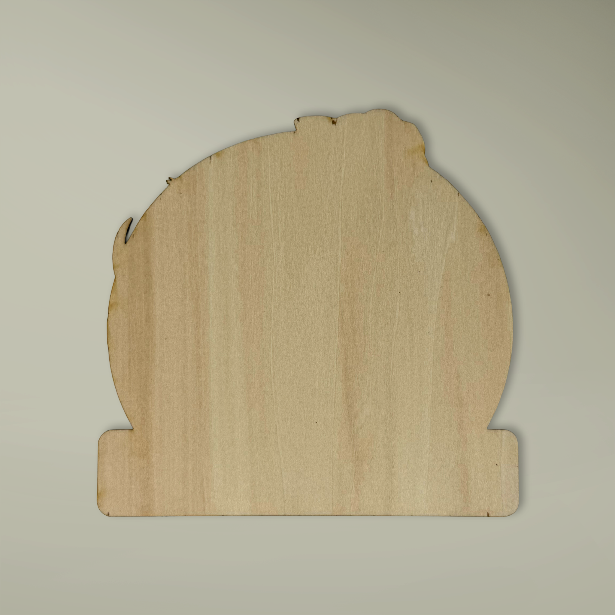 Custom Shape Wooden Ornament - Thumbnail Image