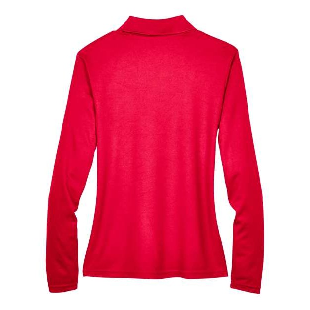 Women's Long Sleeve Piqué Polo - Thumbnail Image
