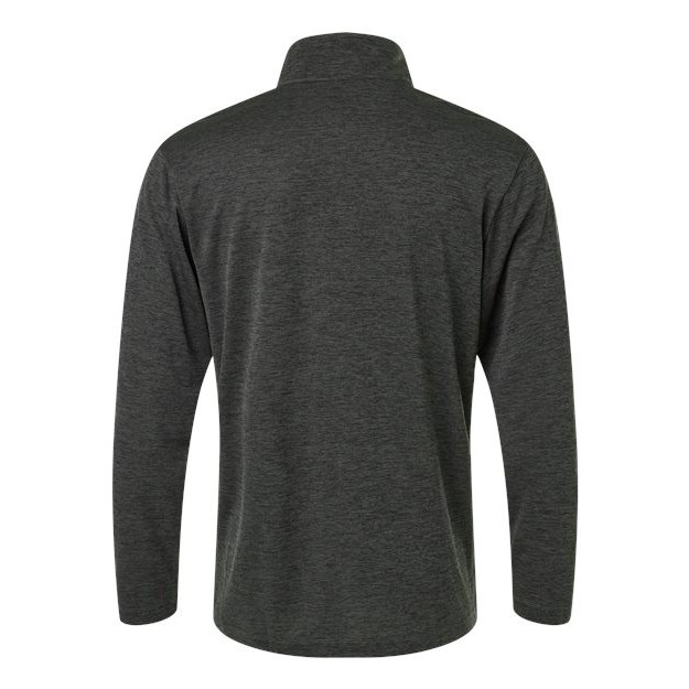Men's Performance Mélange Quarter-Zip Pullover - Thumbnail Image