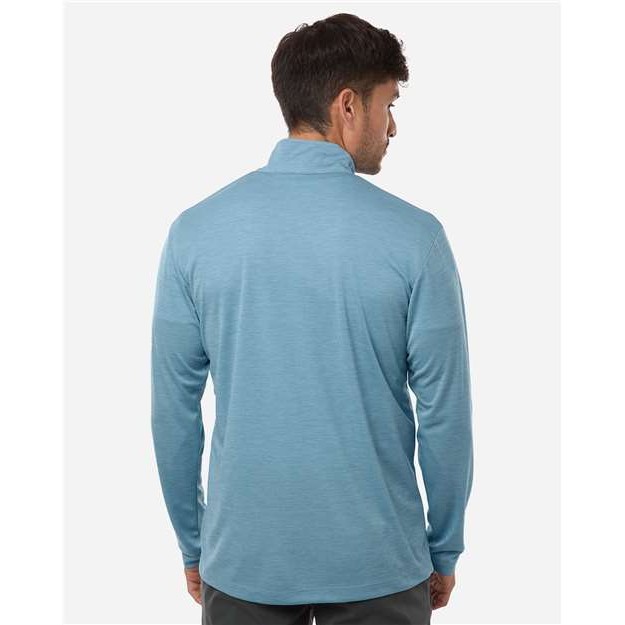 Men's Performance Mélange Quarter-Zip Pullover - Thumbnail Image