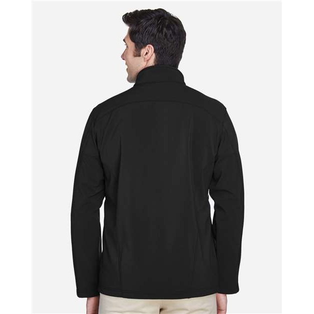 Men's Two-Layer Fleece Bonded Soft Shell Jacket - Thumbnail Image