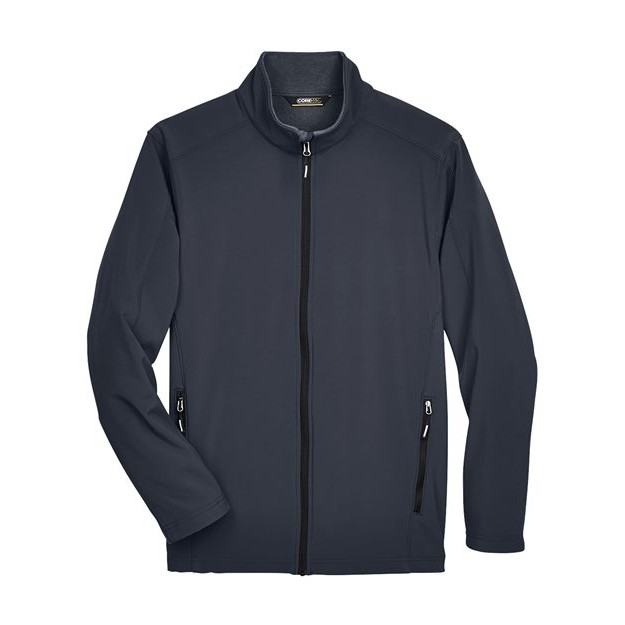 Men's Two-Layer Fleece Bonded Soft Shell Jacket - Thumbnail Image