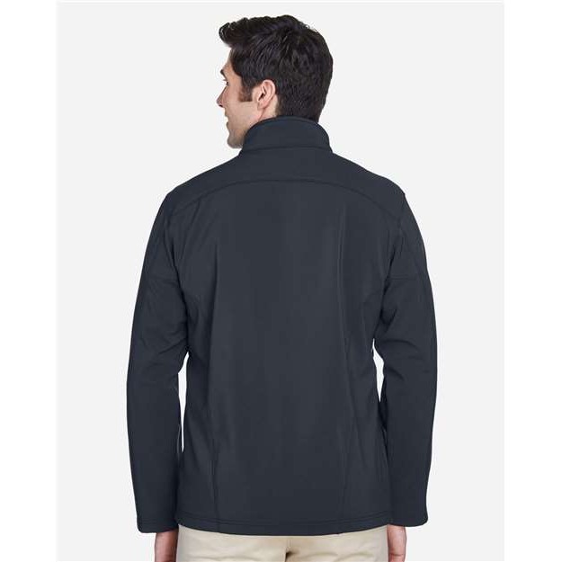 Men's Two-Layer Fleece Bonded Soft Shell Jacket - Thumbnail Image