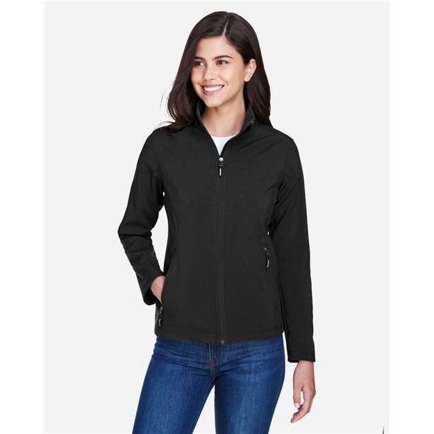 Women's Cruise Two-Layer Fleece Bonded Soft Shell Jacket - Thumbnail Image