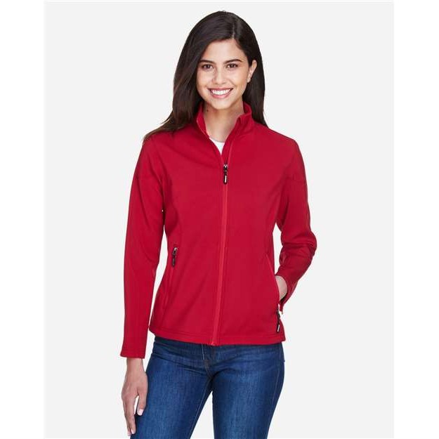Women's Cruise Two-Layer Fleece Bonded Soft Shell Jacket - Thumbnail Image