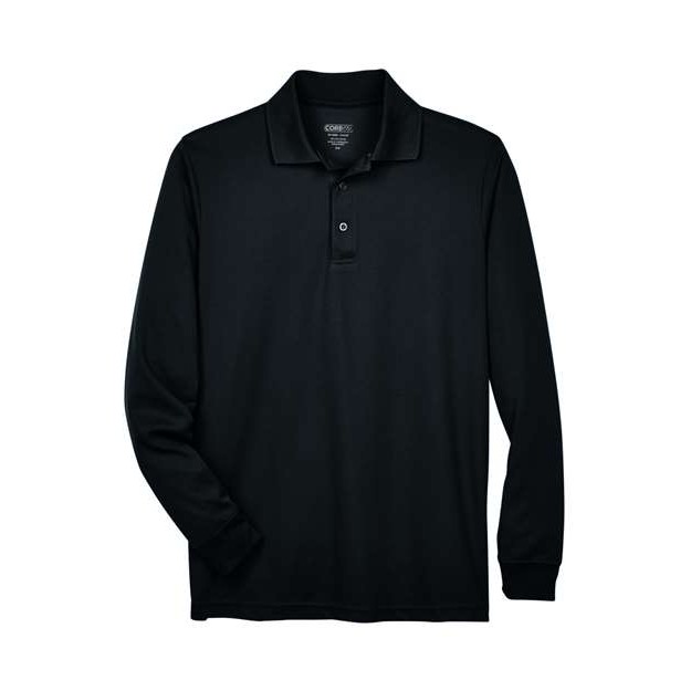 Men's Pinnacle Performance Long Sleeve Piqué Polo - Thumbnail Image